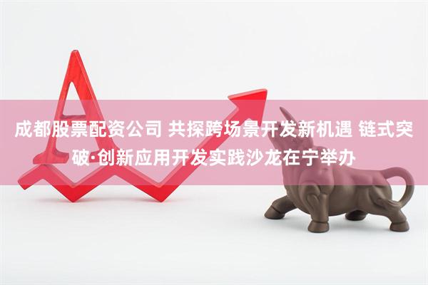 成都股票配资公司 共探跨场景开发新机遇 链式突破·创新应用开发实践沙龙在宁举办